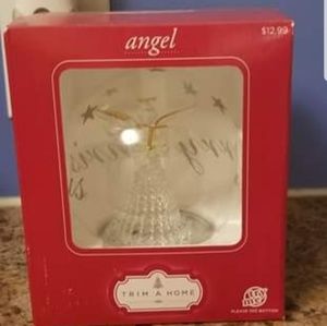 Angel handblown glass globe